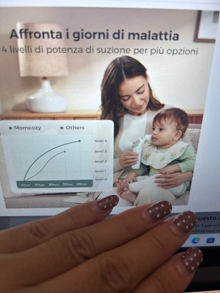 Aspiratore nasale Momcozy neonato