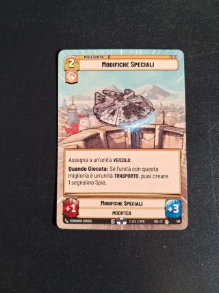 Star Wars Segreti del Potere Rare Hyper
