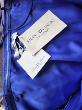 Vestido de fiesta azul