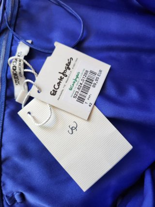 Vestido de fiesta azul