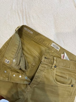 Pantalones pitillo Jack & Jones verde oliva