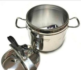 Pentola a pressione 7 L in acciaio inox 18/10