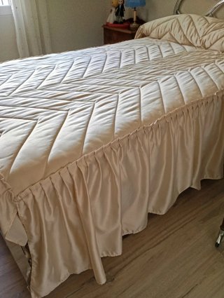 Edredón Cama 105 Beige