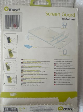 Muvit Protector Pantalla iPad Mini Glossy