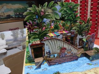 Lote 4 Libros Pop-Up 3D "Vive una aventura" (Aguil
