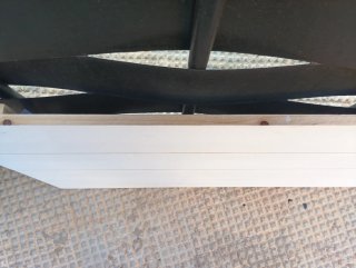 Cabecero Cama Madera Blanco 90