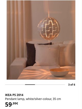 Lámpara colgante IKEA PS 2014