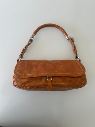 Bolso Prada Marrón Piel