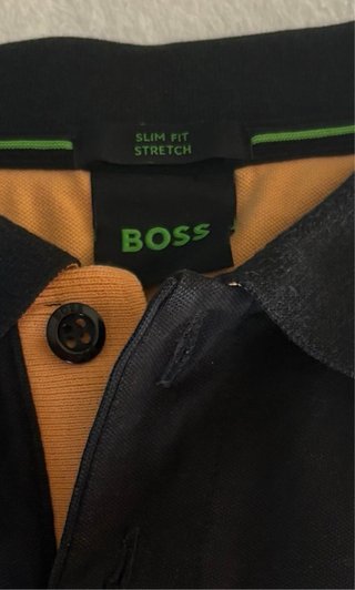 Polo Hugo Boss Negro Slim Fit