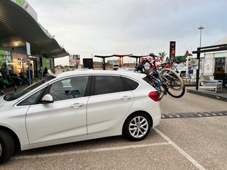 Portabicicletas para coche marca B-tiwn Decathon