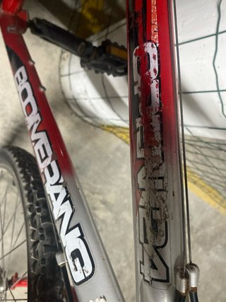 Bicicleta Boomerang 24 Roja