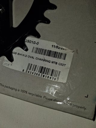 Plato Rotor Q-Rings Ovalado 1x12