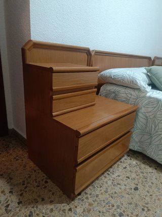 Muebles dormitorio matrimonio madera