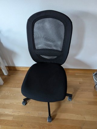Silla de Oficina Ikea Negra