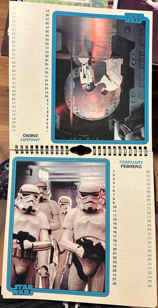 Calendario Star Wars 2017
