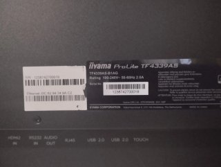 Monitor iiyama ProLite TF4339AS 43 Profesional