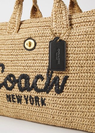 Bolso Coach New York Rafia