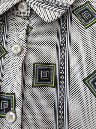 Camicia Anonyme fantasia optical