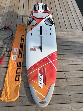 Tabla y vela windsurf Techno293