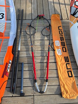 Tabla y vela windsurf Techno293