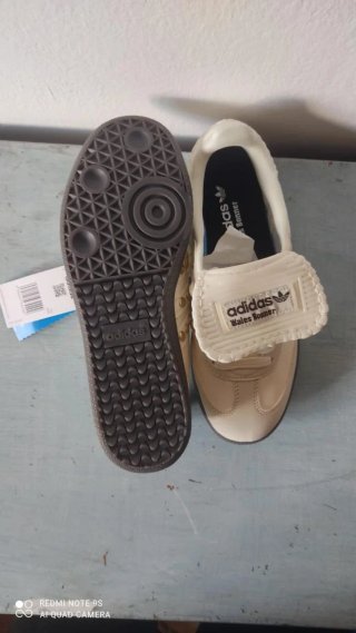 Adidas Sneakers Beige/Blanco Talla 39.5