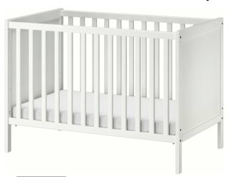 Cuna Ikea Sundvik Blanca