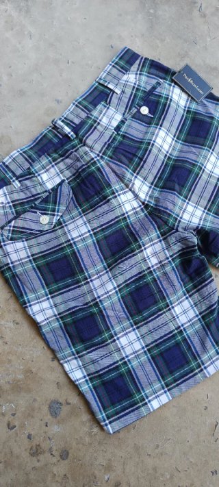 Pantalón Corto Polo Ralph Lauren A Cuadros (NUEVO)
