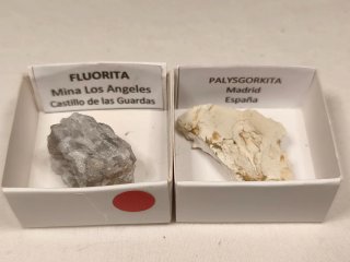 Lote de 12 minerales de España