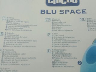 Humidificador Chicco Blu Space Bebé