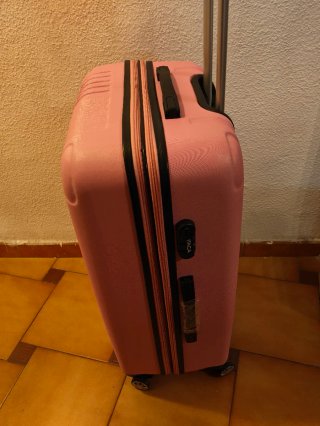 Maleta Itaca Rosa Rígida