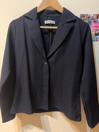 Blazer blu navy stile ufficio
