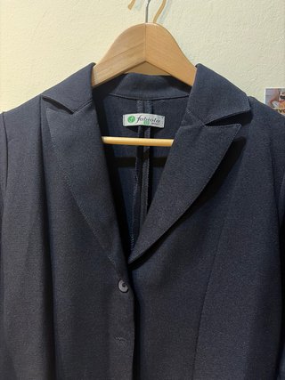 Blazer blu navy stile ufficio