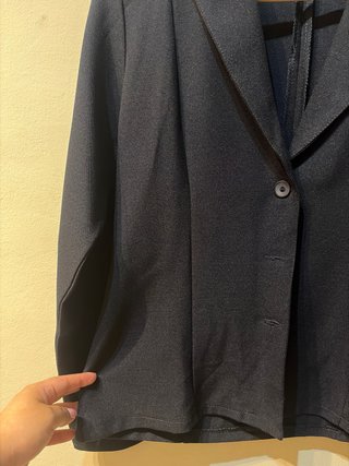 Blazer blu navy stile ufficio