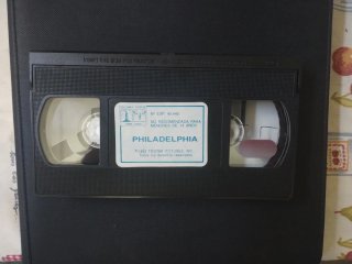 VHS Philadelphia Tom Hanks Denzel Washington