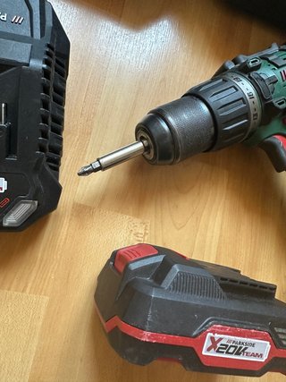 Taladro Atornillador Parkside 20V + Batería y carg
