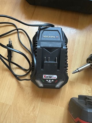 Taladro Atornillador Parkside 20V + Batería y carg