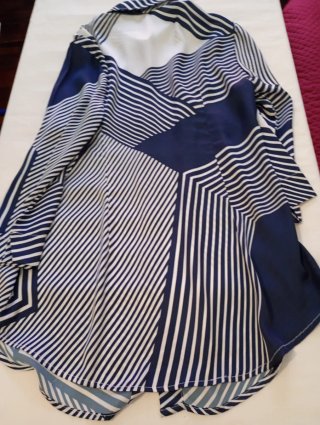 Camicia NaraCamicie bianca e blu