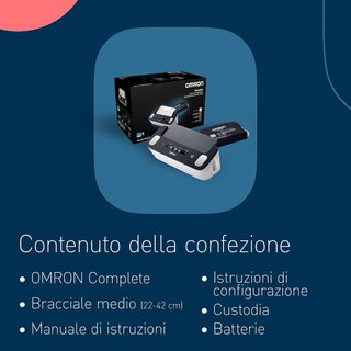 Omron Sfigmomanometro + ECG Bluetooth Nuovo
