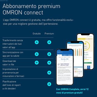 Omron Sfigmomanometro + ECG Bluetooth Nuovo