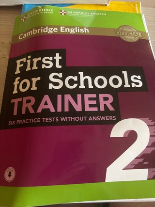 First for Schools Trainer 2 6 Practice Tests wi...