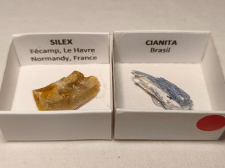 Lote de 12 minerales del mundo