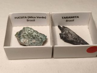 Lote de 12 minerales del mundo