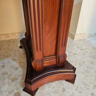 Mesa comedor extensible madera maciza clásica