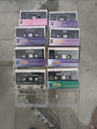 22 Cintas Disney Infantiles VHS