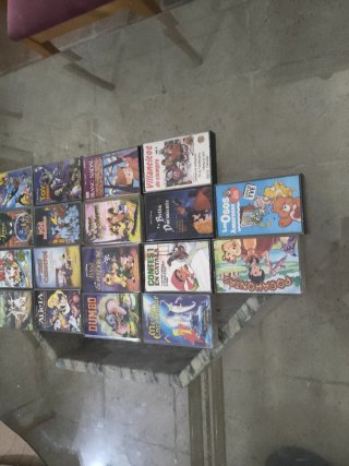 22 Cintas Disney Infantiles VHS