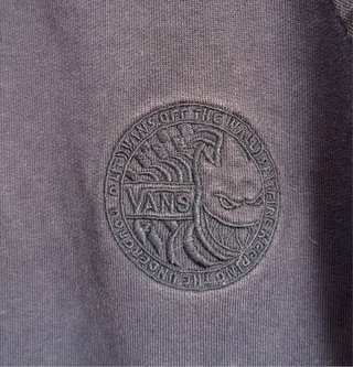 Sudadera Vans Azul con Logo