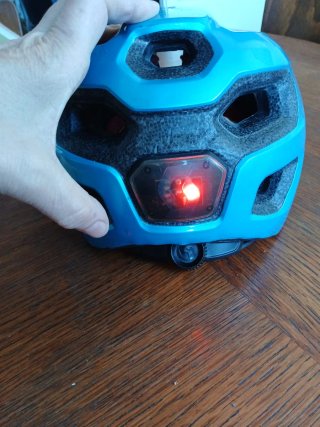 Casco infantil Scott con luz