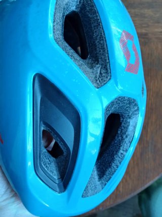 Casco infantil Scott con luz
