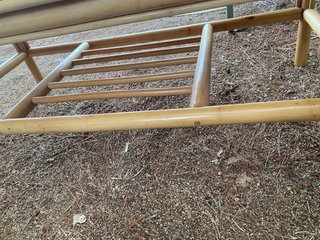 Mesa de salon de madera- estilo rústico