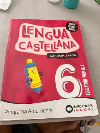 Lengua castellana, 6 Educación Primaria, Progra...